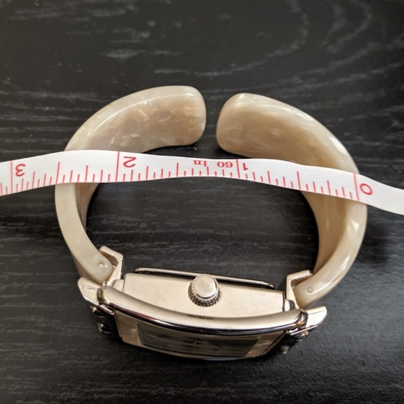 R.J. Graziano Pearl Cuff Watch - Picture 3 of 3